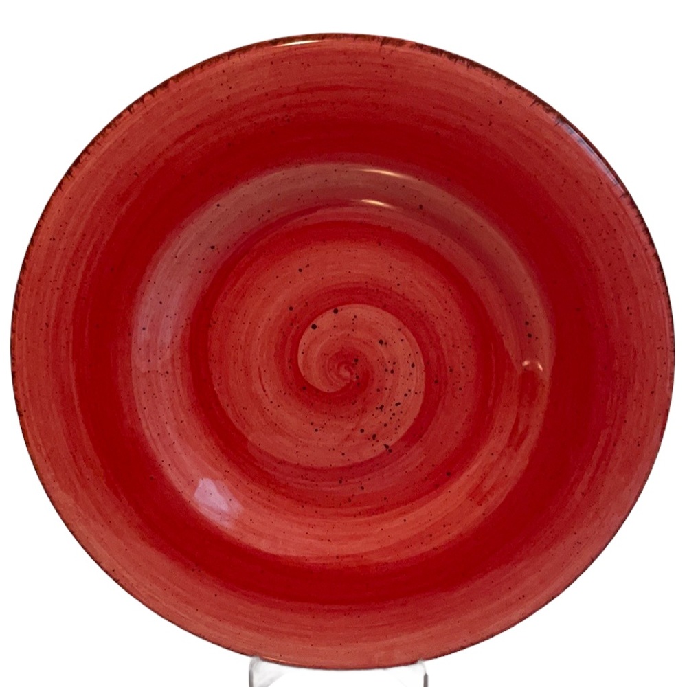 Hausenware Twist Cranberry Salad Plate 8 7/8”